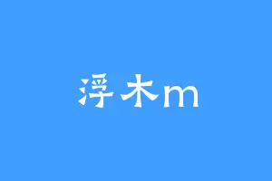 浮木m