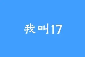 我叫17
