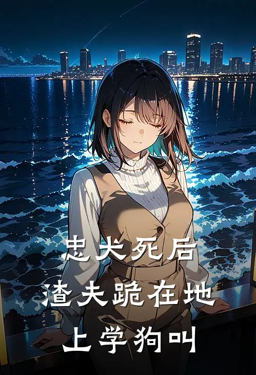 忠犬死后，渣夫跪在地上学狗叫