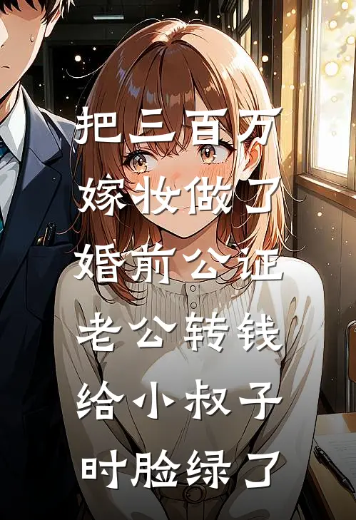 把三百万嫁妆做了婚前公证，老公转钱给小叔子时脸绿了(顾磊芮芮)免费阅读_无弹窗全文免费阅读把三百万嫁妆做了婚前公证，老公转钱给小叔子时脸绿了顾磊芮芮