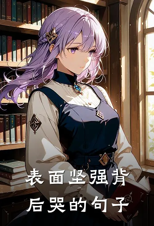 表面坚强背后哭的句子