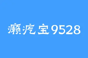 癞疙宝9528