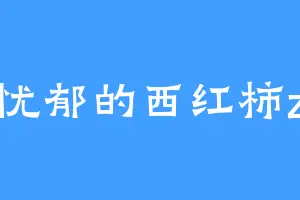 忧郁的西红柿z