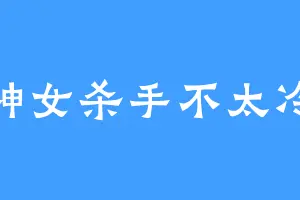 神女杀手不太冷