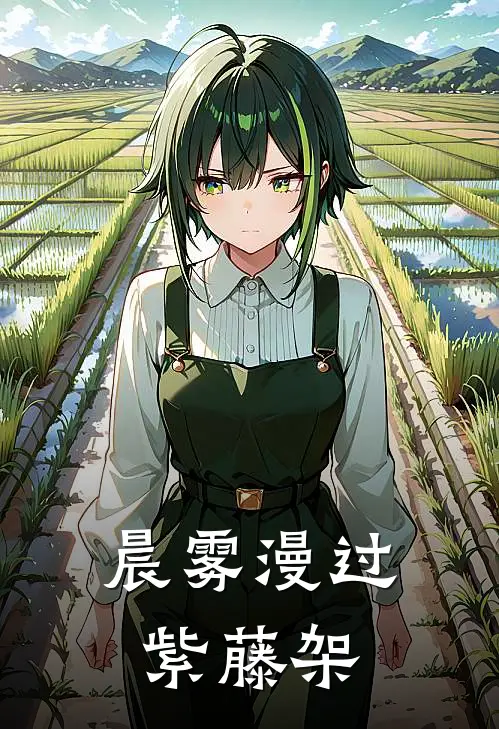 晨雾漫过紫藤架