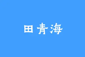 田青海