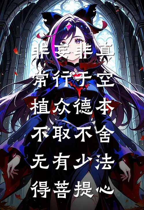 非妄非真常行于空植众德本,不取不舍无有少法得菩提心