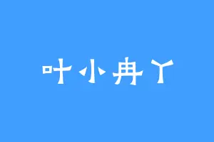 叶小冉丫