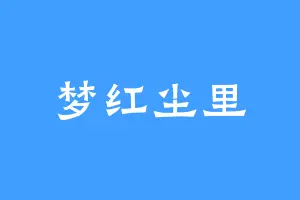 梦红尘里