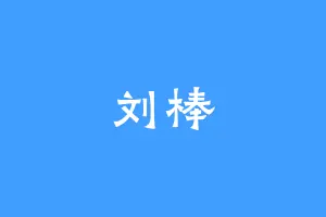 刘棒